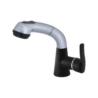 Смеситель для кухни GranFest  3773 черный